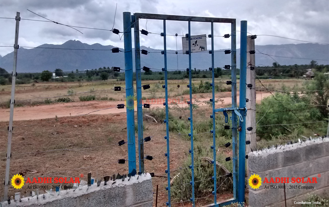 Aadhi Solar Fencing Coimbatore  | Coimbatore Solar Fencing Company